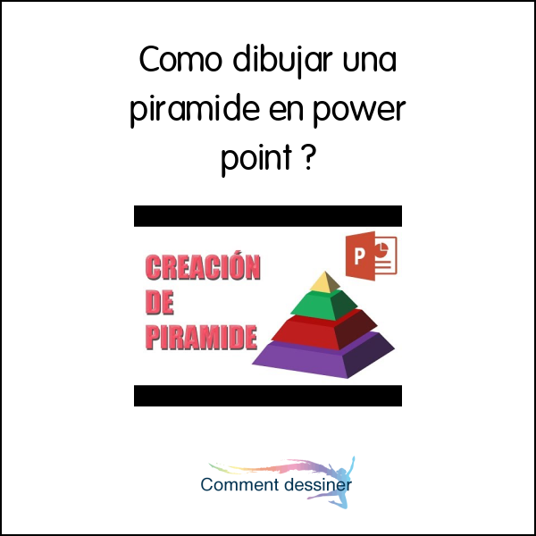Como dibujar una piramide en power point